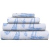 100% cotton printed bath towel