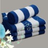 100% cotton printed bath towel