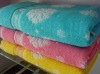 100% cotton printed bath towels