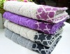 100 cotton printed bath towels