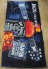 100% cotton printed beach towel