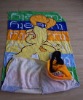100% cotton printed beach towel bag promotional