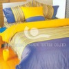 100% cotton printed bedding duvet set