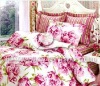 100% cotton printed bedding set