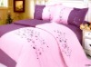 100% cotton printed bedding set 3pcs/4pcs