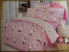 100% cotton printed bedding set 3pcs/4pcs