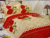 100% cotton printed bedding set 3pcs/4pcs