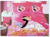 100% cotton printed bedding set, active printed sheet set