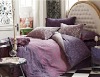 100%cotton printed bedding set/ home bedding set/bedsheet set