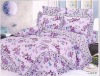 100% cotton printed bedding set, home textile