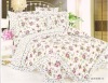 100% cotton printed bedding set home textile