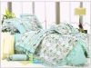 100% cotton printed bedding set home textile