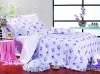 100% cotton printed bedding set -spring flower voice