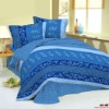 100% cotton printed  bedspread (300t)