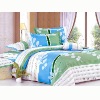 100% cotton printed bedspread for home