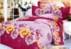 100% cotton printed comforter set