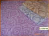 100%cotton printed dobby towelling coverlet