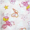 100% cotton printed flannel apron fabric
