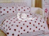 100%cotton printed flat bed sheet