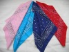 100% cotton printed handkerchief