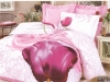 100% cotton printed jacquard Comforter set