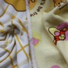 100% cotton printed/printing terry toweling knitting/kintted fabric