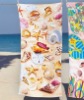 100% cotton printed promotional beach towel fabric
