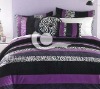 100 cotton printed satin bedding set