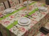 100%cotton printed tablecloth / napkins