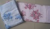100% cotton printed towel blanket with border