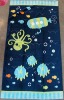 100%cotton printed towels