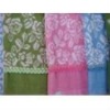 100% cotton printed towels baths