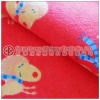 100% cotton printed woven children flannel