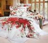 100% cotton printing bedding set--4PCS