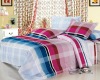 100% cotton printing bedding set/bed linen set with 4 pcs home textile