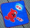 100% cotton promotional reactive printed nestle hand towel