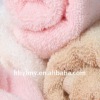 100% cotton pure color hand towel