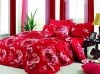 100% cotton reactive bedding set