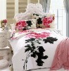 100% cotton reactive printed asian bedding set