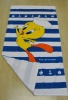 100% cotton reactive printed beach towel/ocean beach towel