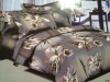 100%cotton reactive printed bed sets / quilt cover set/ bed sheets