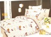 100% cotton reactive printed bed sheet set