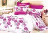 100% cotton reactive printed bedding set