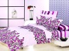 100%cotton reactive printed bedding set