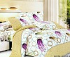 100% cotton reactive printed bedding set