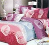 100% cotton reactive printed bedding set