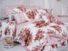 100% cotton reactive printed comforter set