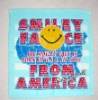 100%cotton reactive printed face towel