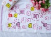 100%cotton reactive printed face towel