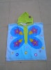 100% cotton reactive printed hooded beach towel